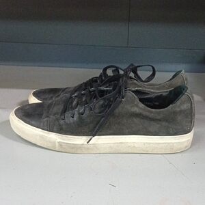 John Varvatos Black and White Sneakers